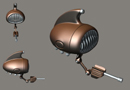 Repülő fürkész / 3D Render